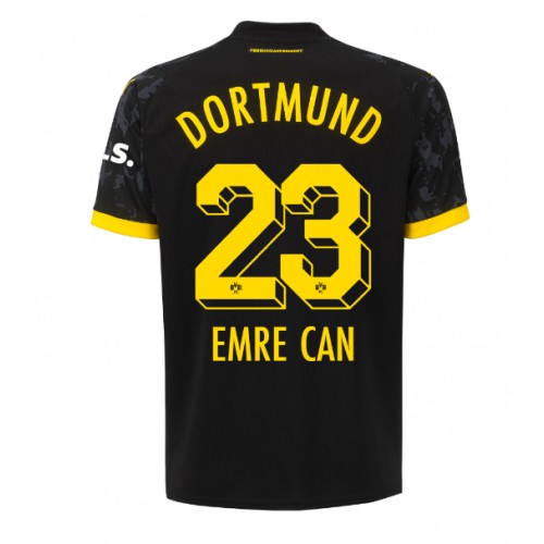 Borussia Dortmund Emre Can #23 Gostujuci Dres 2023-24 Kratak Rukav